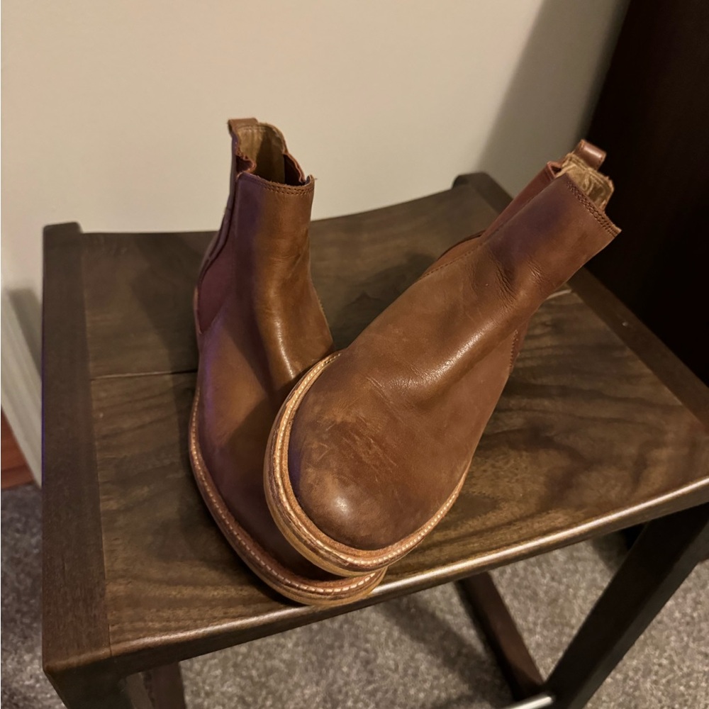 Men's Brown Leather Chelsea Boots